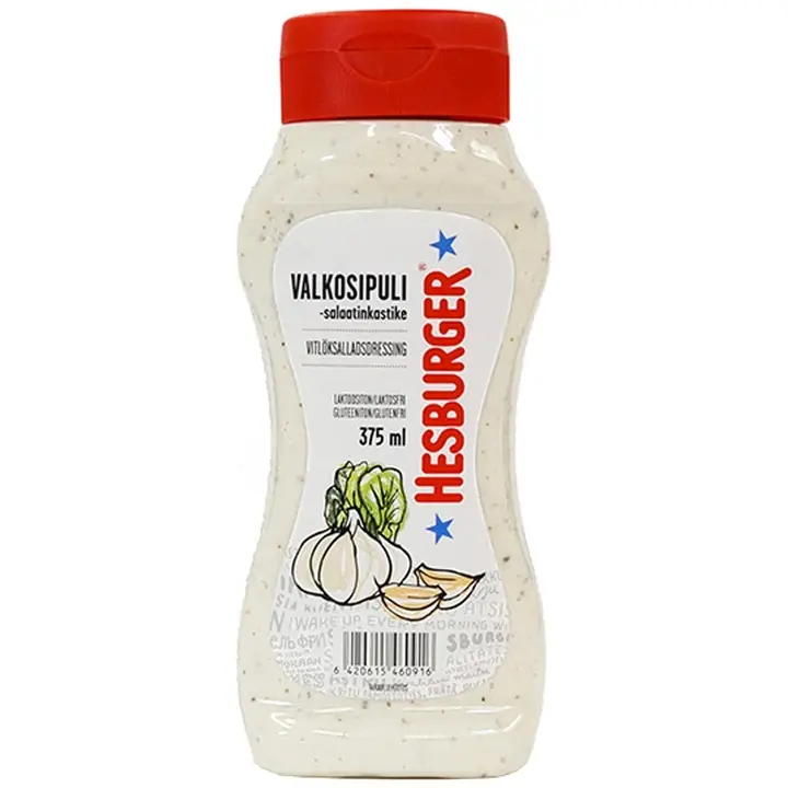 Hesburger Valkosipuli salaatinkastike 375ml