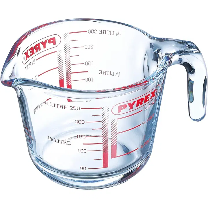 Pyrex Mittakannu lasinen 0,25L