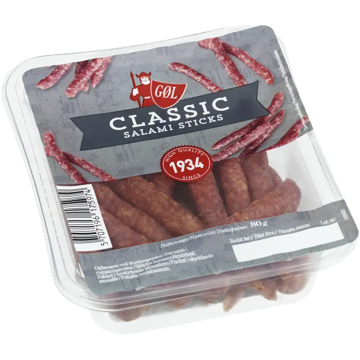 Gøl Klassisk salami sticks 80g