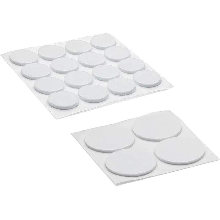 Habo huopatassu 106 Ø20mm ja Ø38mm valkoinen 20kpl