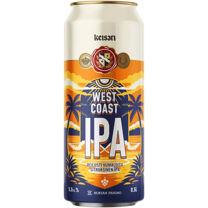 Keisari West Coast IPA 5,0 til-% 0,5l