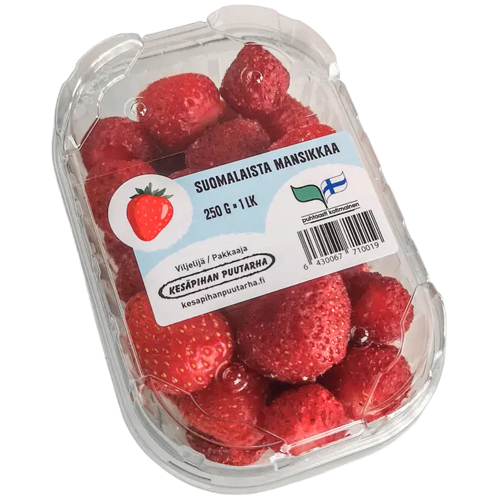 Kesäpihan Puutarha Mansikka 250 g kotimainen pakaste