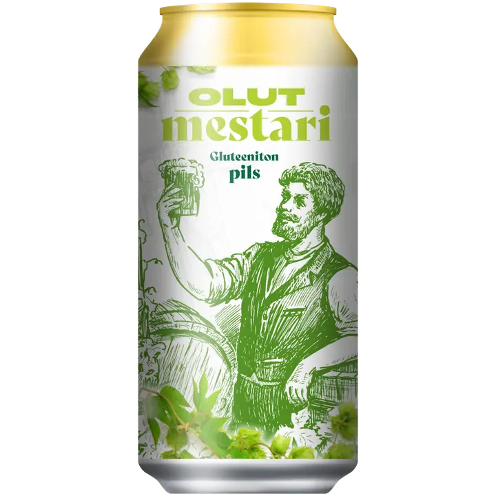 Stadin Panimo Oy Olutmestari Pils Gluteeniton 5,0% 0,44l