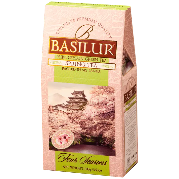 Basilur roheline purutee 4 Seasons Spring 100 g