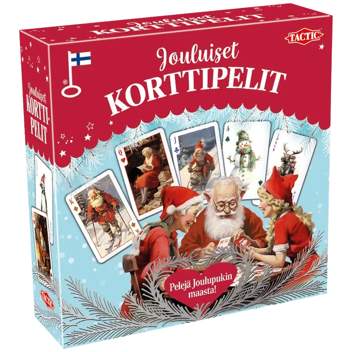 Tactic pelikortit Jouluiset korttipelit