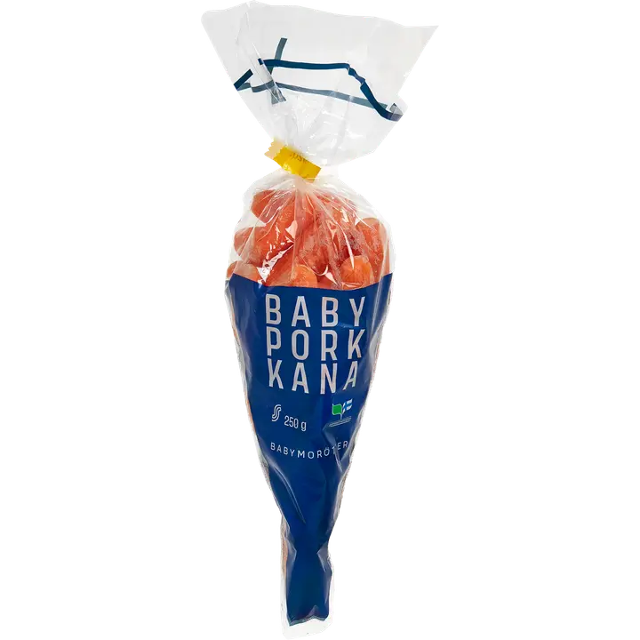 Kotimaista baby-porkkana 250g