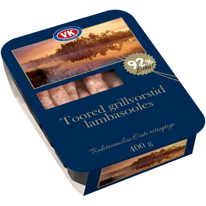 Maks ja Moorits Toored Grillvorstid Lambasooles 400G