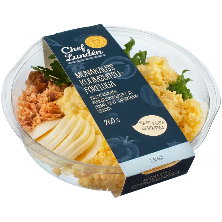 Chef Lunden Munakauss Kuumsuitsuforelliga 260 G