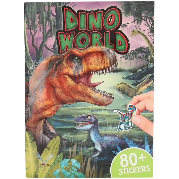 Dino World Tarrakirja Puffy