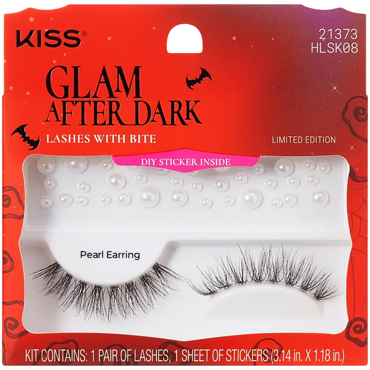 Kiss Halloween lash & sticker kit 08 1 pari