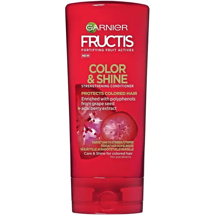 Garnier Fructis 200ml Color & Shine hoitoaine värjätyille ja raidoitetuille hiuksille