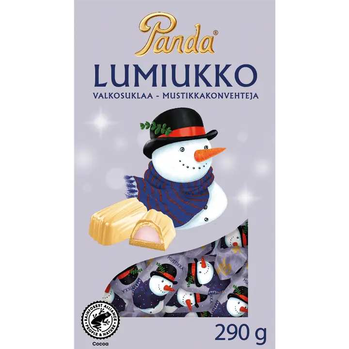 Panda Lumiukko suklaakonvehti 280g