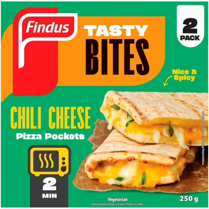 Findus Tšilli-Juustupitsataskud 250 G