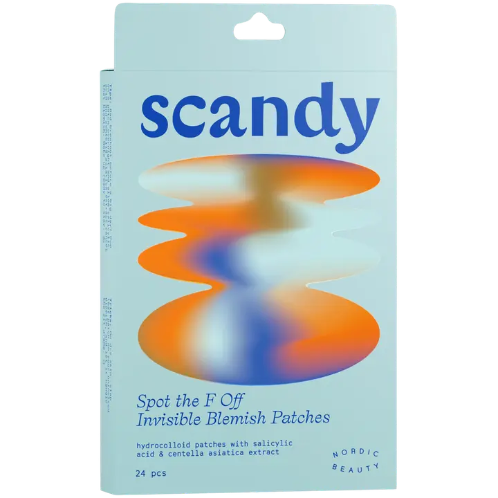Scandy Spot the F Off Invisible Blemish Patches täsmähoitotuote näppylöille 24 kpl