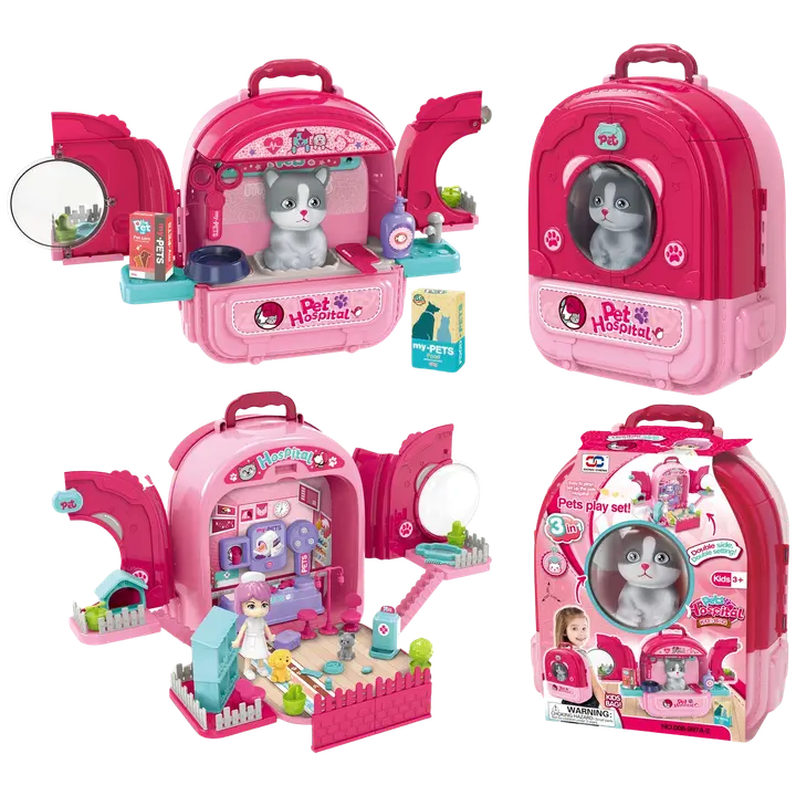 Kassi mängukmpl seljakotis