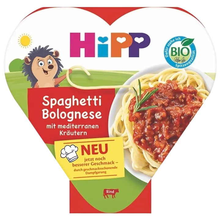 HiPP Spaghetti Bolognese BIO 1a 250g