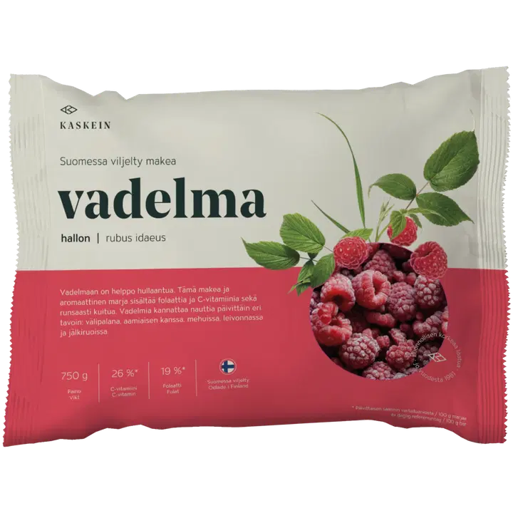 Kaskein 750 g Vadelma pakaste