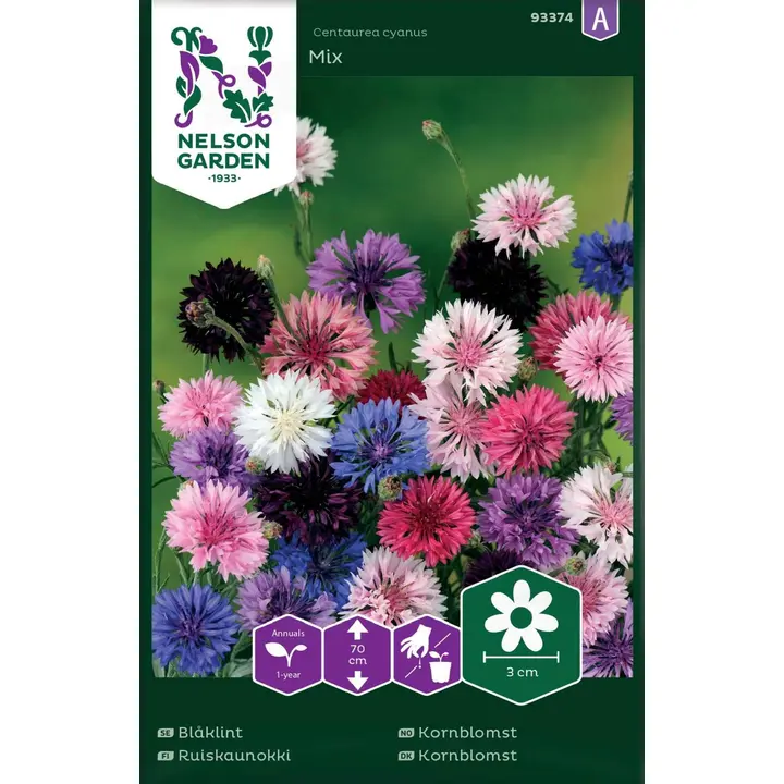 93374 rukkilill ruis-, väriseos