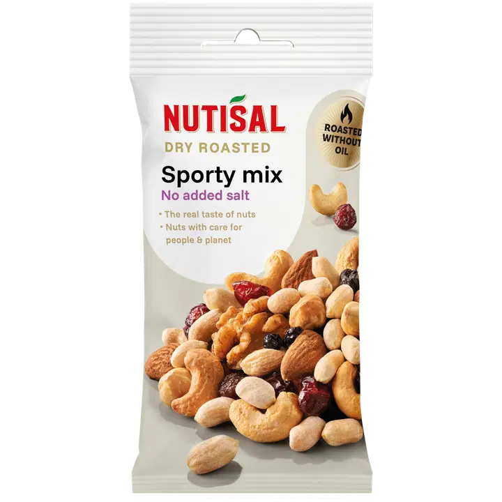 Nutisal Sporty Mix pähkinäsekoitus 60g