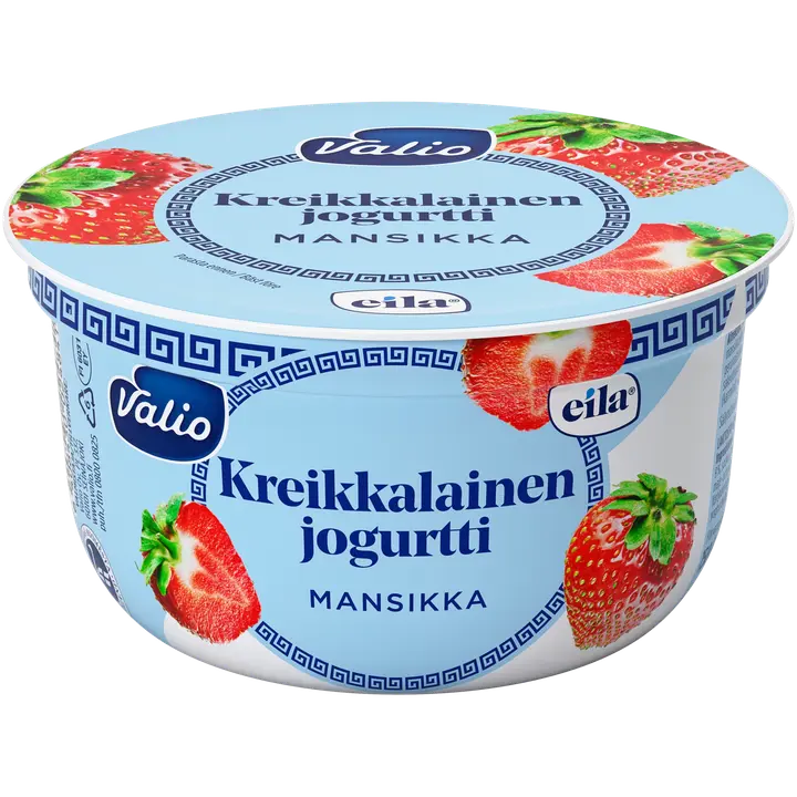 Valio kreikkalainen jogurtti 150 g mansikka laktoositon