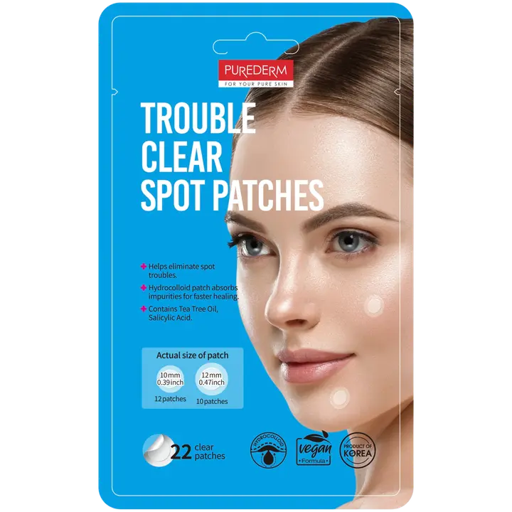 Purederm läbipaistvad vistrikuplaastrid probleemsele nahale