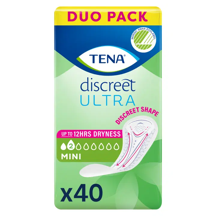 TENA Discreet Ultra Mini side 40 kpl Duo pack