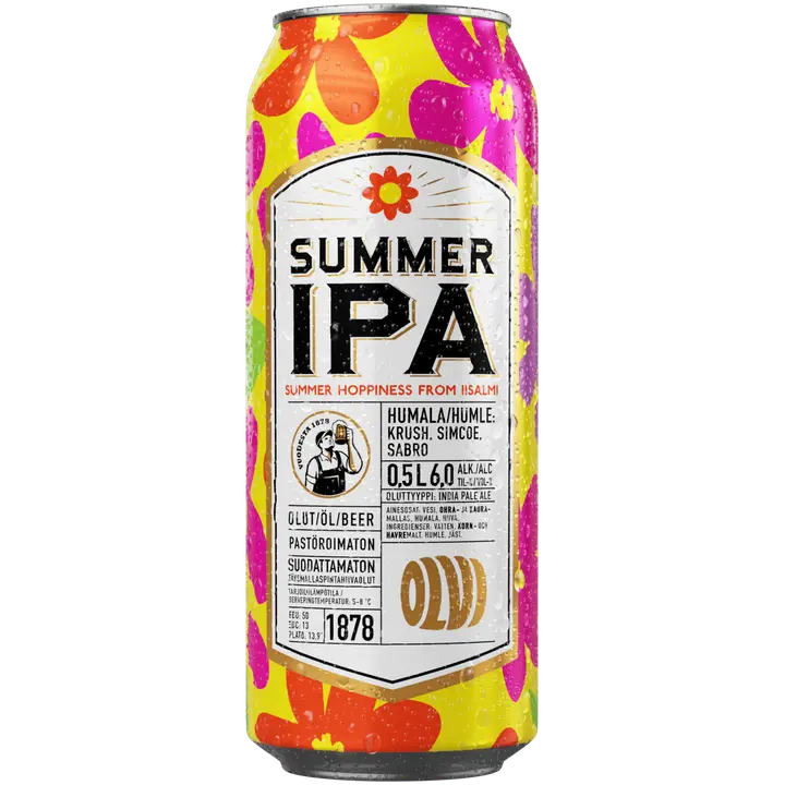 OLVI Summer IPA 6,0 % 0,5 l tlk