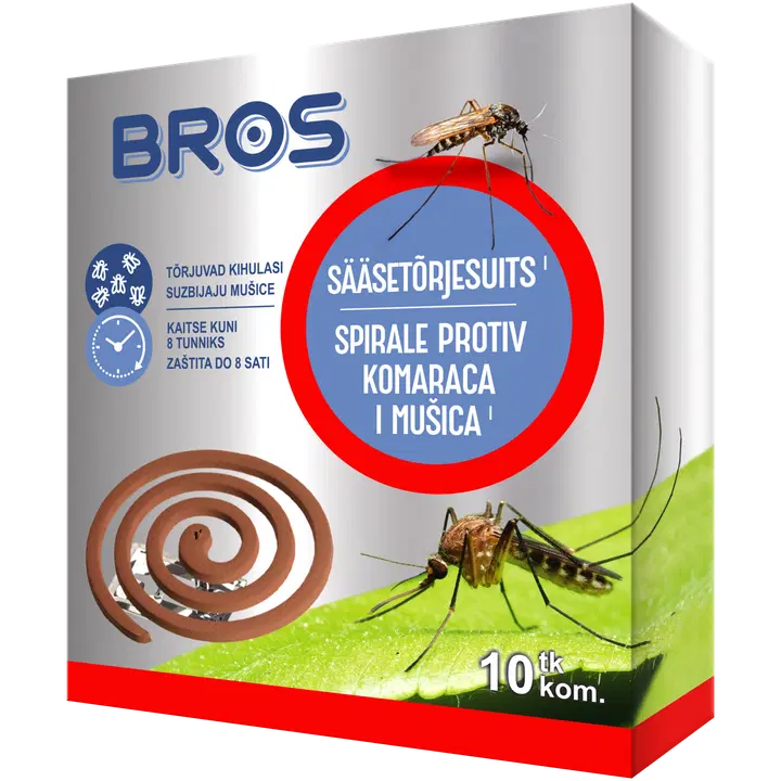 Sääsetõrjespiraal Bros 10tk