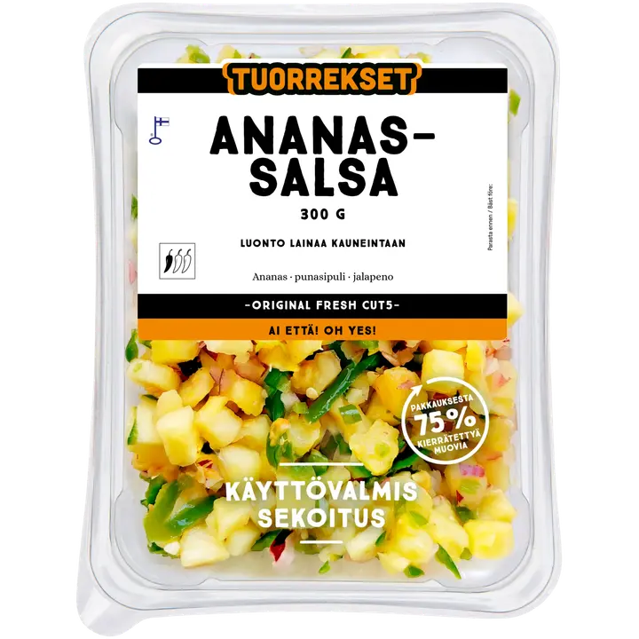 Tuorrekset Ananassalsa 300 g