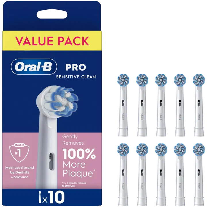 Oral-B Pro Sensitive Clean tandborsthuvuden 10st