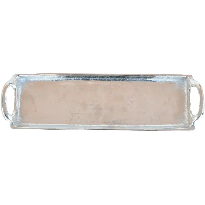 Alumiinitarjotin 36x10x3 cm hopea