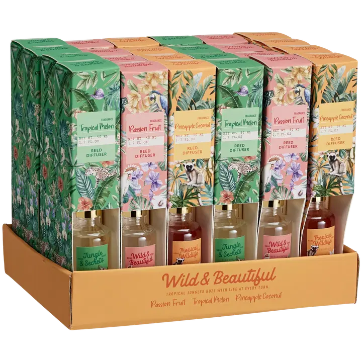 Huonetuoksu lajitelma Tropical 50ml