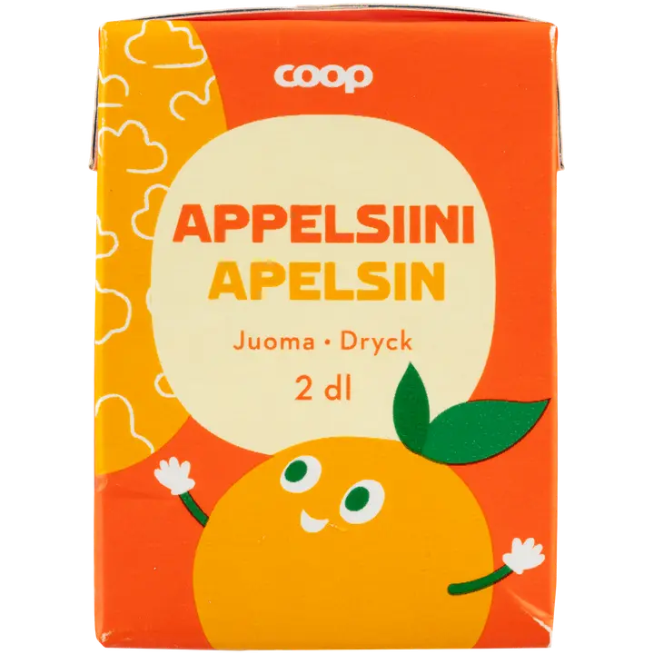 Coop apelsinijook 200ml