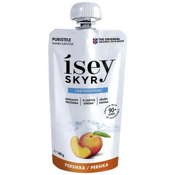 Skyr Pussi Persikka 140g