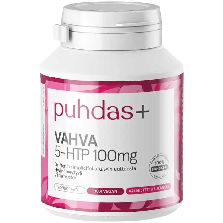 Puhdas+ 5-HTP 60 vegekaps