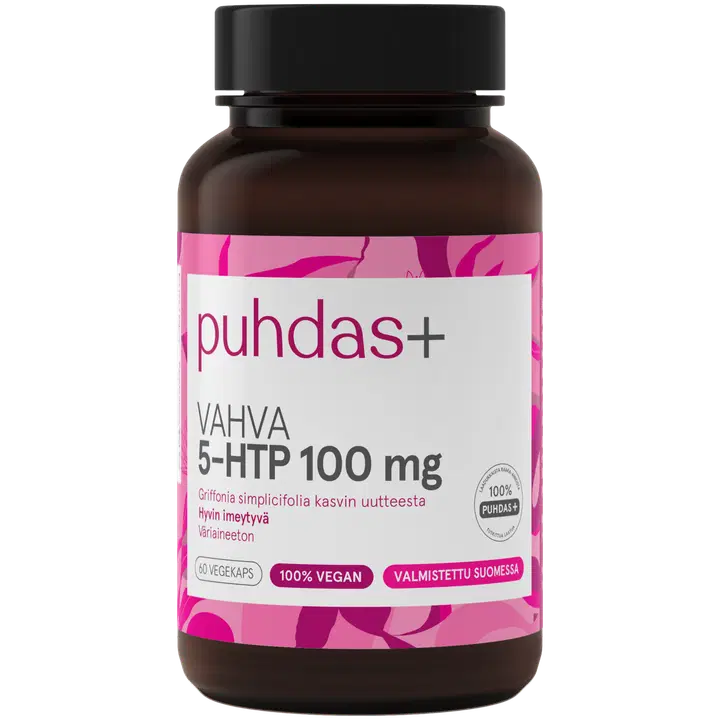 Puhdas+ 5-HTP 60 vegekaps