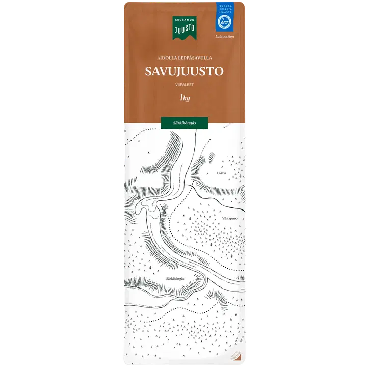 Kuusamon Juusto Savujuustoviipale 1 kg