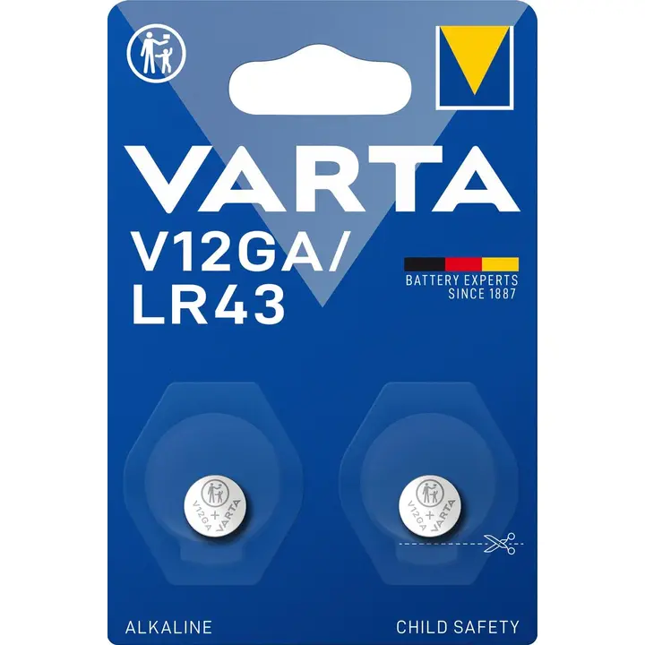 VARTA ALKALINE Special V12GA/LR43 2kpl