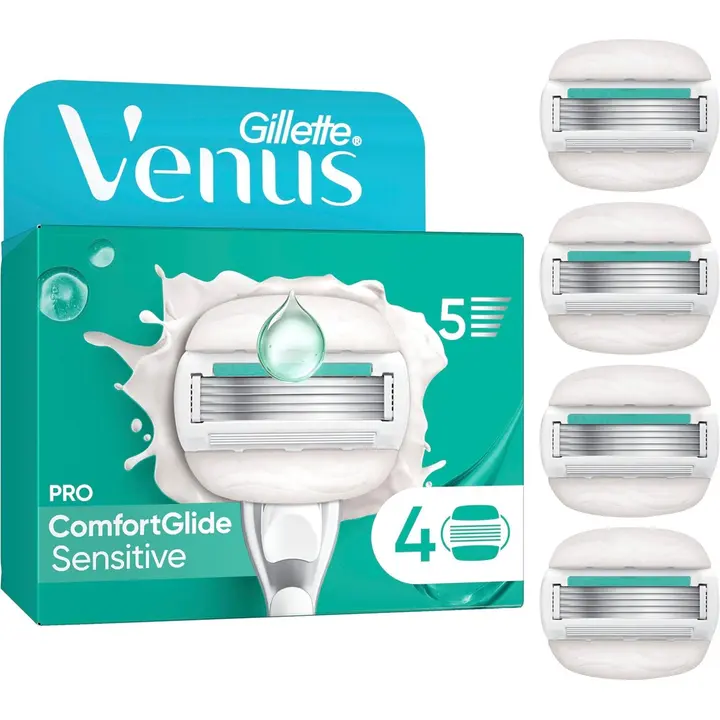 Gillette Venus Pro Comfortglide Sensitive 4kpl terä