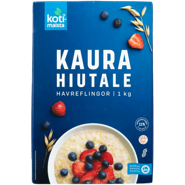 Kotimaista kaurahiutale 1 kg