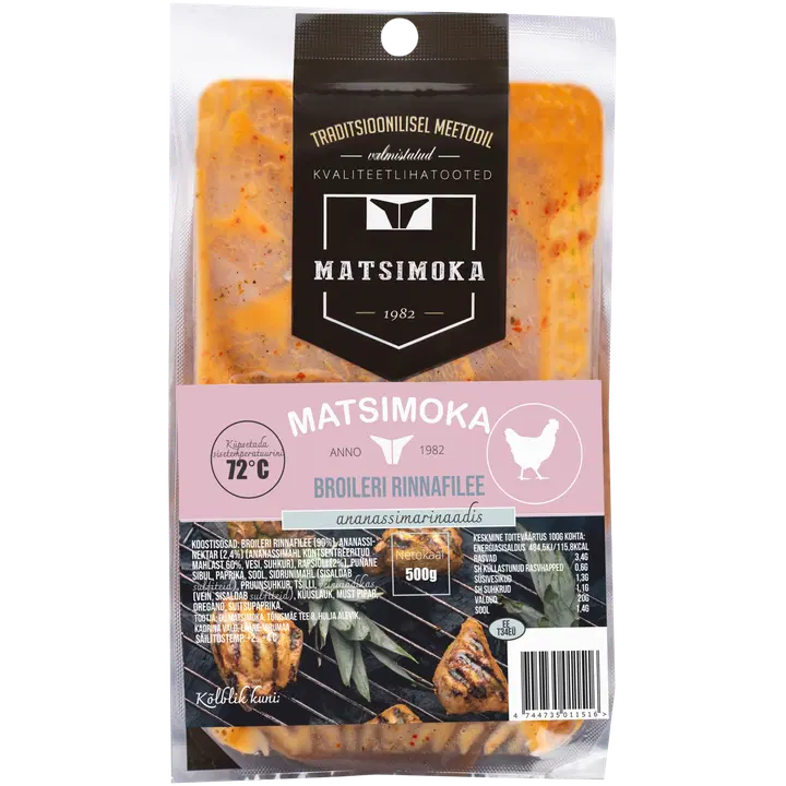 Matsimoka Broileri rinnafilee ananassimarinaadis, 500g