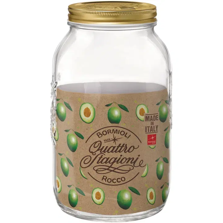 Bormioli Quattro säilöntätölkki 3,7 l