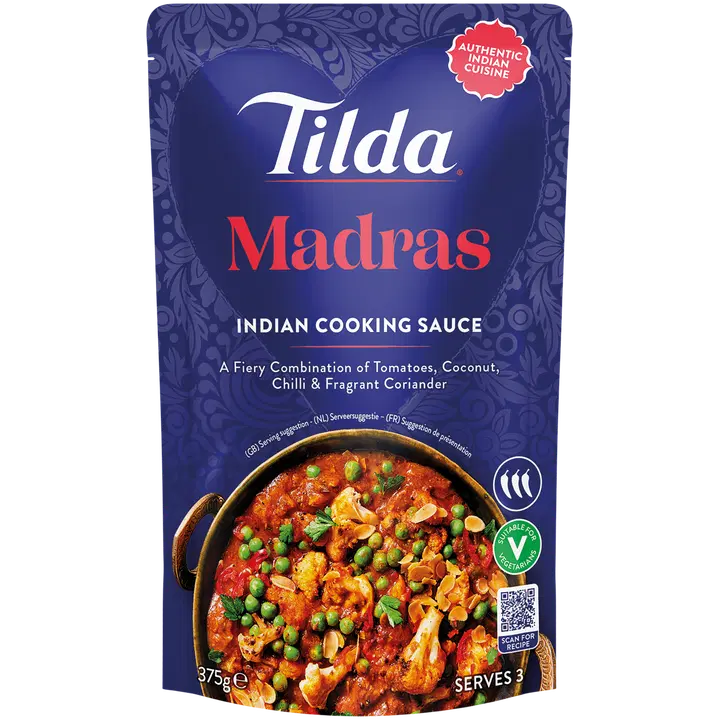 Tilda Madras curry intialainen ateriakastike 375 g