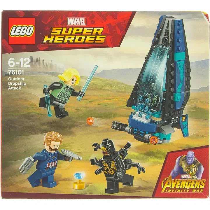 LEGO 76101 Outriderin kuljetusalushyökkäys