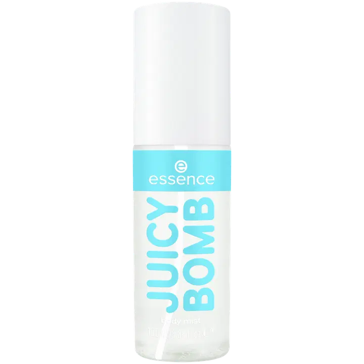 essence JUICY BOMB tropical drop body mist vartalosuihke 109