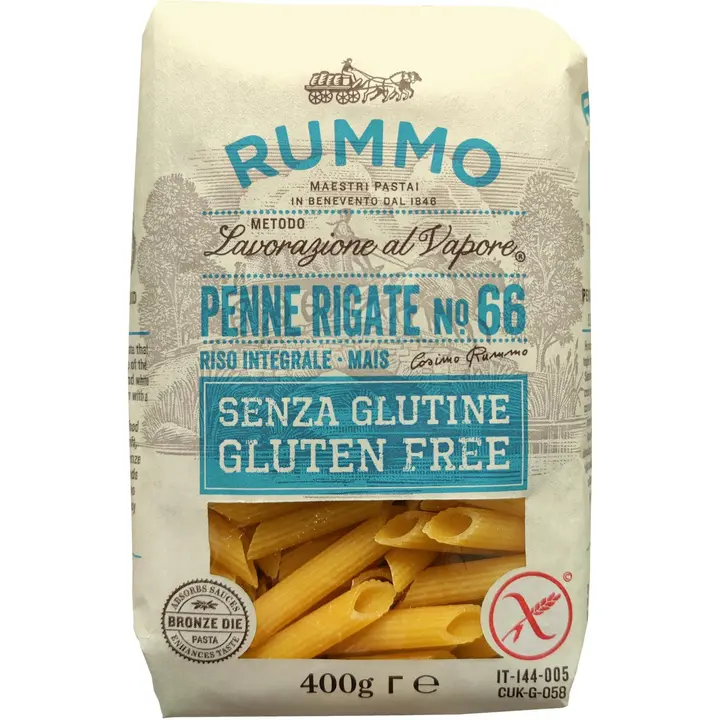 Rummo Gluteeniton penne rigate pasta no 66 400g