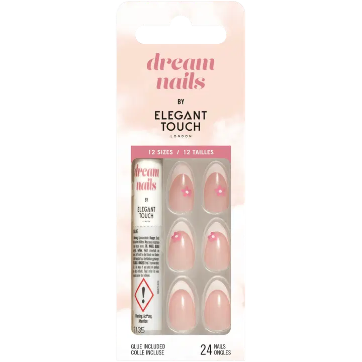 Elegant Touch Dream Nails - French Floral falska naglar