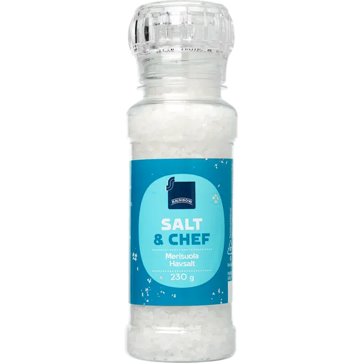 Rainbow 230g Salt & Chef merisuola