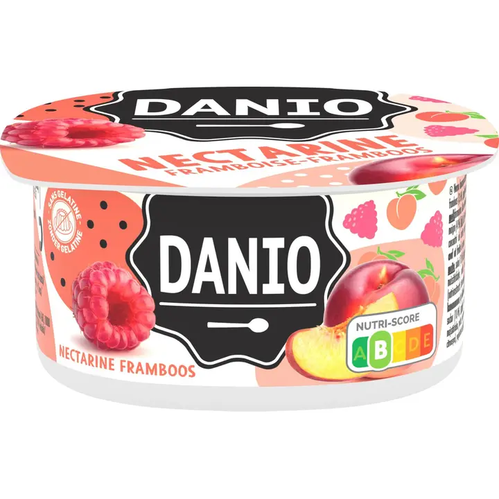 Danone Danio nektariini-vadelmarahka 180g