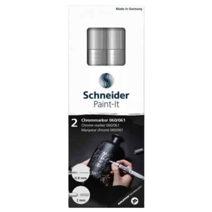 Kroom marker 2 mm ja 8 mm komplektis